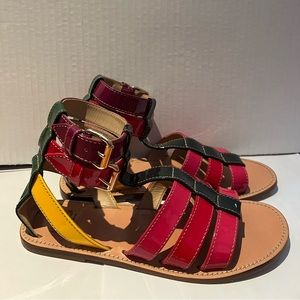 DOLCE & GABBANA Multicolor Flat Sandals! FINAL SALE